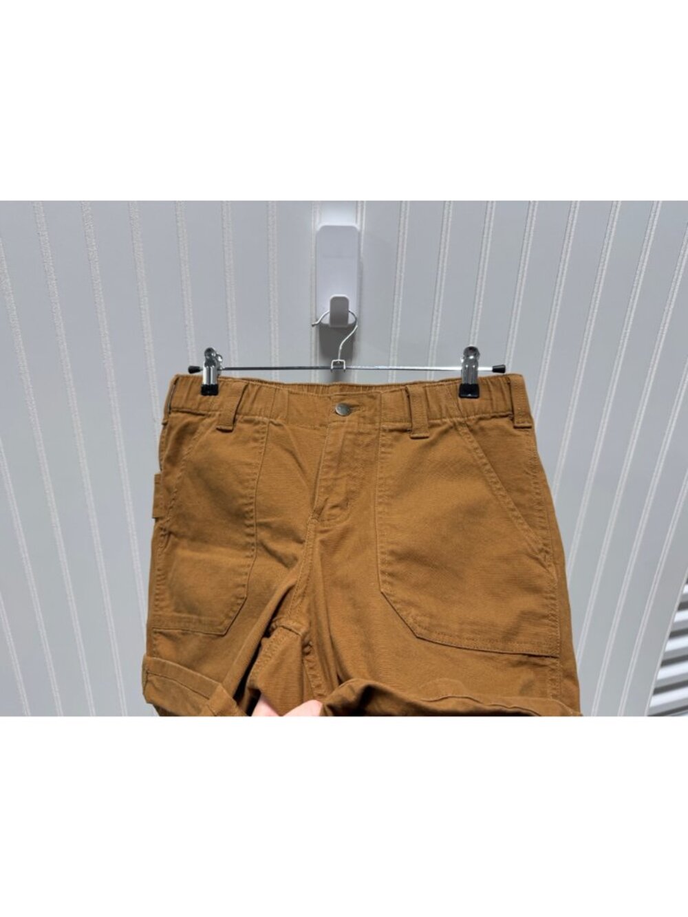 Carhartt Ashland Canvas Women Short Size 6 Reg 105730 - Picture 2 of 6